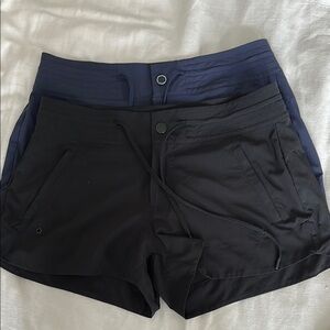 Athleta Running Shorts Size 4 (2 pack)
